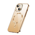For iPhone 13 SULADA Plating TPU Shockproof Phone Soft Case(Gold) - iPhone 13 Cases by SULADA | Online Shopping South Africa | PMC TechLife