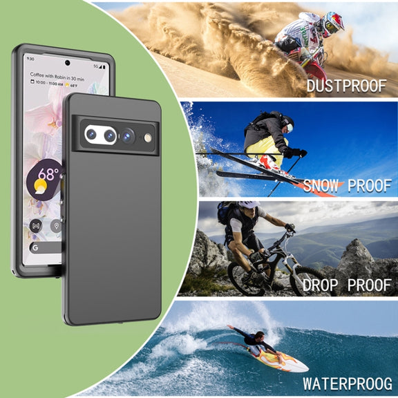 For Google Pixel 7 RedPepper PC + TPU Water-resistant Phone Case