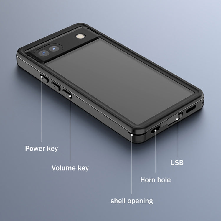 For Google Pixel 6a RedPepper PC + TPU Water-resistant Phone Case