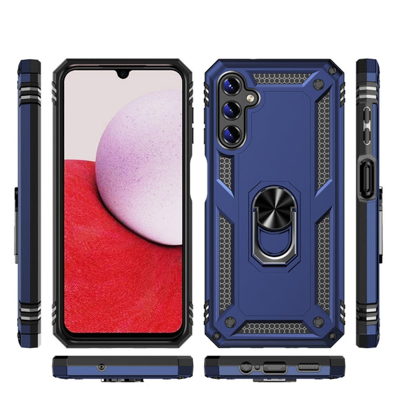 For Samsung Galaxy A14 5G Shockproof TPU + PC Phone Case(Blue)