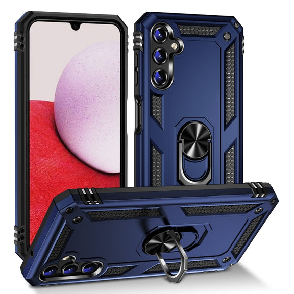 For Samsung Galaxy A14 5G Shockproof TPU + PC Phone Case(Blue)