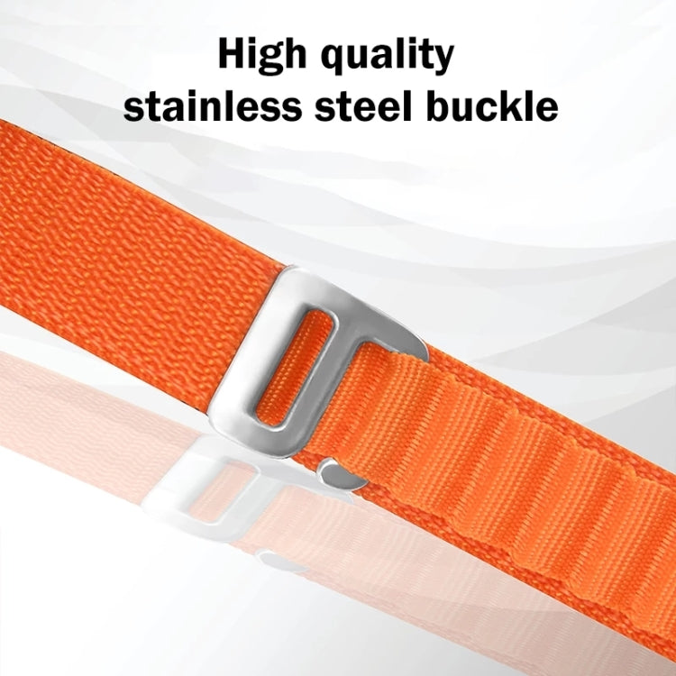 For Fitbit Versa 4 / Sense 2 Universal Loop Nylon Watch Band(Green)