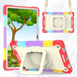 For Lenovo Tab M10 Plus 10.6 3rd Gen 2022 Silicone + PC Bracelet Holder Tablet Case(Bright Red) - free shipping - PMC TechLife - Order now!