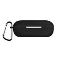 For Huawei FreeBuds SE Pure Color Bluetooth Earphone Silicone Case with Hook(Black) - free shipping - PMC TechLife - Order now!