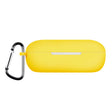 For Huawei FreeBuds SE Pure Color Bluetooth Earphone Silicone Case with Hook(Yellow) - Huawei Earphone Case by PMC TechLife | Online Shopping South Africa | PMC TechLife