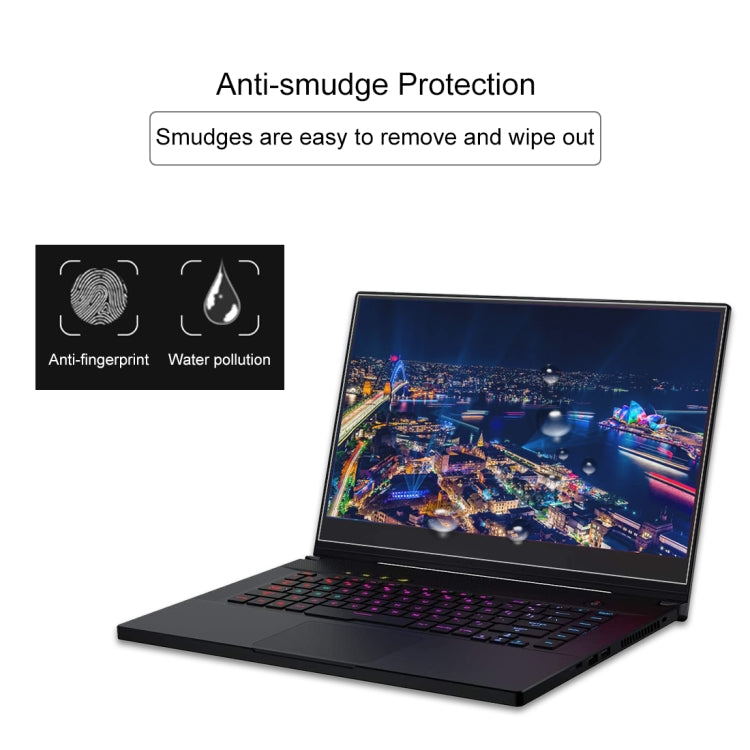For ASUS S5AM Traditional 15.6 inch Laptop Screen HD Tempered Glass Protective Film