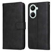 For Huawei nova 10 SE Classic Calf Texture Flip Leather Phone Case(Black)