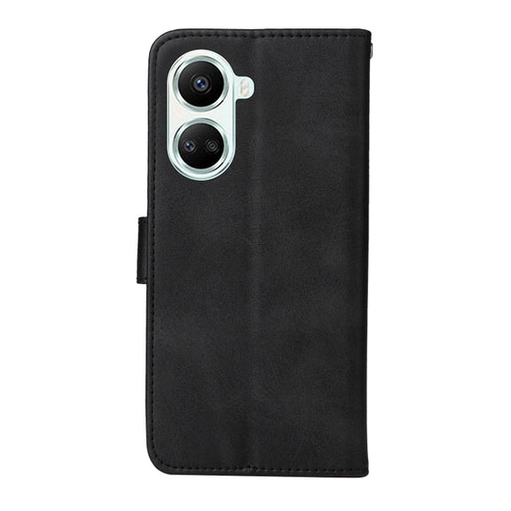 For Huawei nova 10 SE Classic Calf Texture Flip Leather Phone Case(Black)