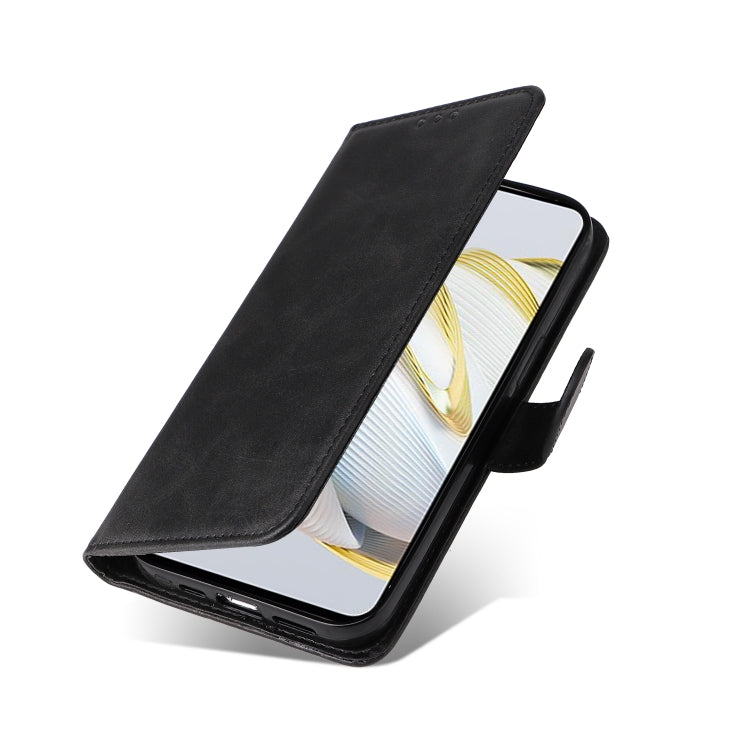 For Huawei nova 10 SE Classic Calf Texture Flip Leather Phone Case(Black)
