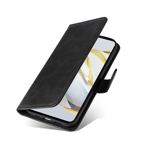 For Huawei nova 10 SE Classic Calf Texture Flip Leather Phone Case(Black)