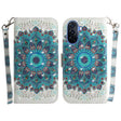 For Huawei nova Y70 Plus 3D Colored Pattern Flip Leather Phone Case(Peacock Wreath) - free shipping - PMC TechLife - Order now!