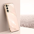For Samsung Galaxy S23+ 5G XINLI Straight Edge 6D Electroplate TPU Phone Case(Pink) - free shipping - PMC TechLife - Order now!