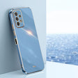 For Samsung Galaxy A13 4G XINLI Straight Edge 6D Electroplate TPU Phone Case(Celestial Blue) - free shipping - PMC TechLife - Order now!