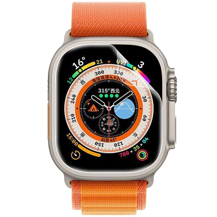 For Apple Watch Ultra 49mm 2pcs imak Curved Full Screen Hydrogel Film Front Protector