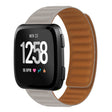 For Fitbit Versa 4 / 3 / Sense 2 20mm Silicone Magnetic Watch Band(Khaki) - free shipping - PMC TechLife - Order now!