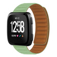 For Fitbit Versa 4 / 3 / Sense 2 20mm Silicone Magnetic Watch Band(Pine Flower Green) - free shipping - PMC TechLife - Order now!