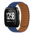 For Fitbit Versa 4 / 3 / Sense 2 20mm Silicone Magnetic Watch Band(Dark Blue) - free shipping - PMC TechLife - Order now!