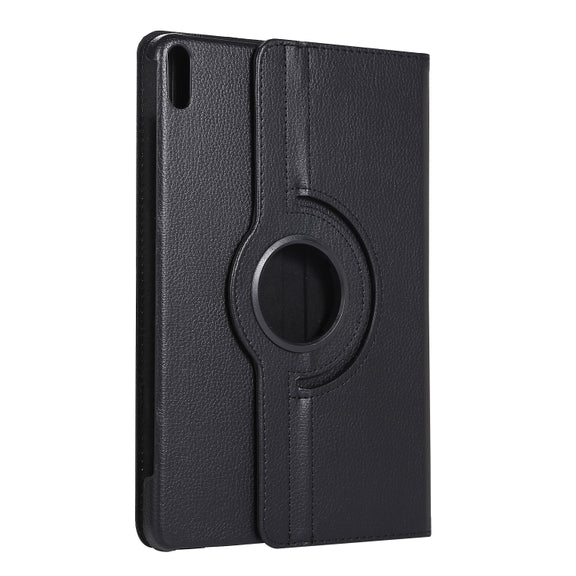 For Huawei Matepad 10.4 Litchi Texture Horizontal Flip 360 Degrees Rotation Leather Case with Holder(Black)