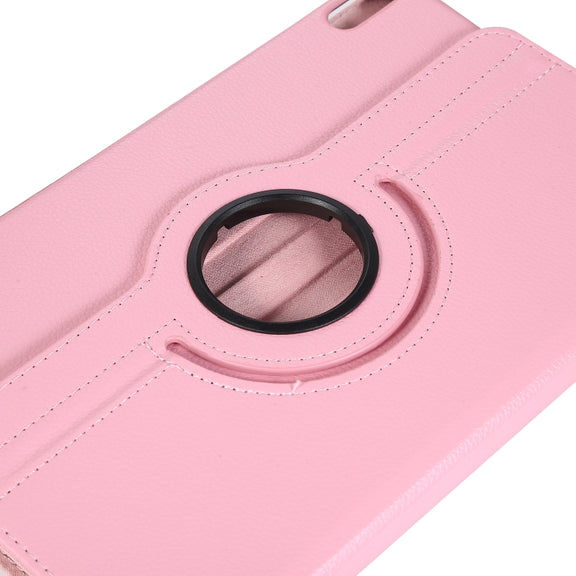 For Huawei Matepad 10.4 Litchi Texture Horizontal Flip 360 Degrees Rotation Leather Case with Holder(Black)