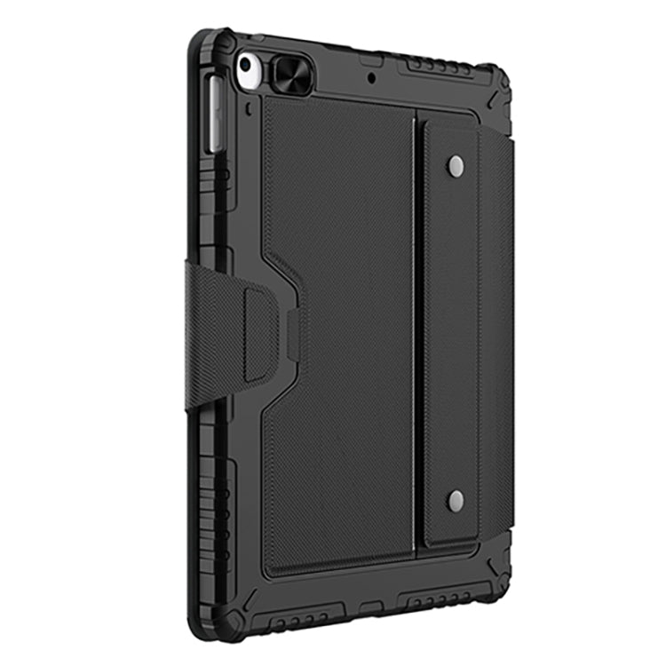 For iPad 10.2 2019/2020/2021 Nillkin Bumper Combo 6 Row Keys Keyboard Case