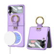 For Samsung Galaxy Z Flip4 GKK MagSafe Ultrathin Integrated Shockproof Phone Case with Ring Holder(Purple) - free shipping - PMC TechLife - Order now!