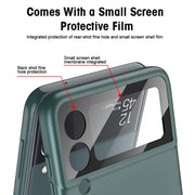 For Samsung Galaxy Z Flip4 GKK MagSafe Ultrathin Integrated Shockproof Phone Case with Ring Holder(Green)