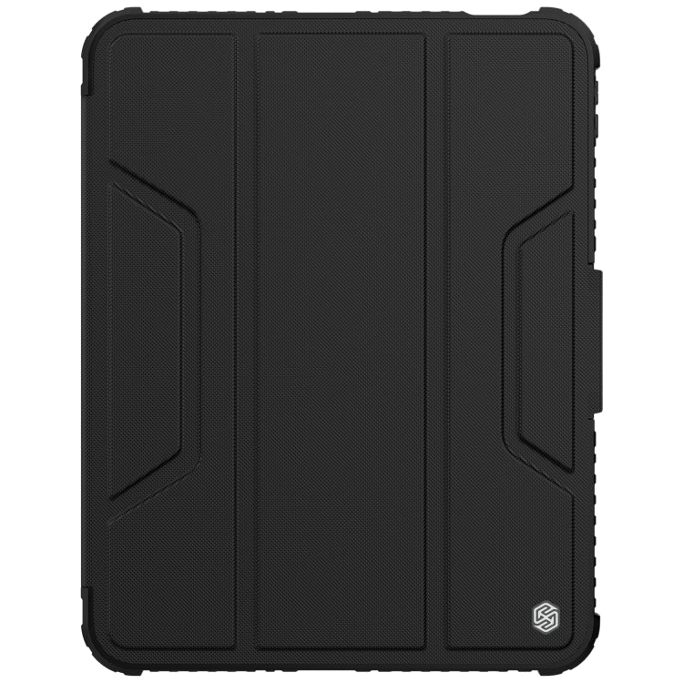 For iPad 2025 / 2022 NILLKIN Bumper Pro Leather Tablet Case(Black)
