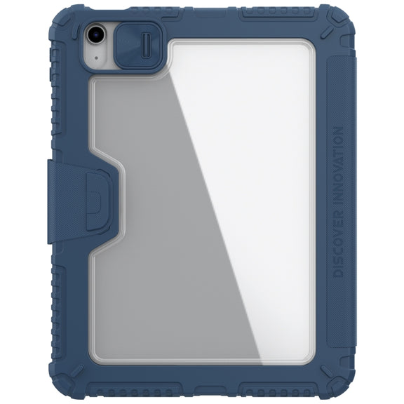 For iPad 2025 / 2022 NILLKIN Bumper Pro Leather Tablet Case(Blue)