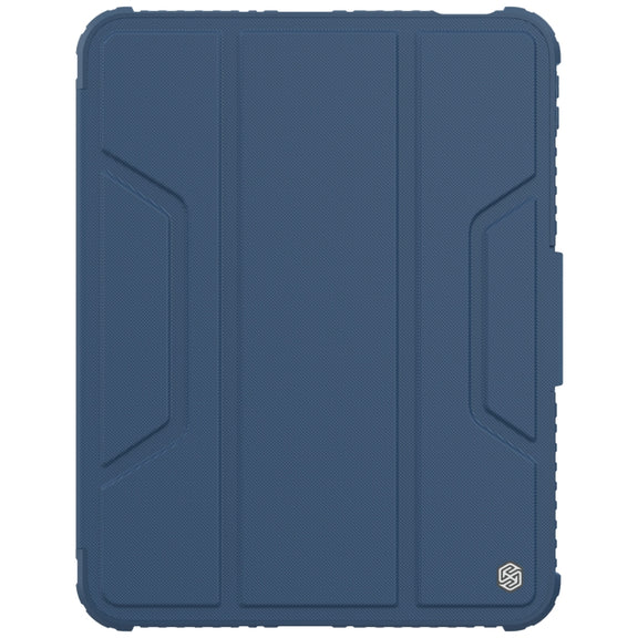 For iPad 2025 / 2022 NILLKIN Bumper Pro Leather Tablet Case(Blue)