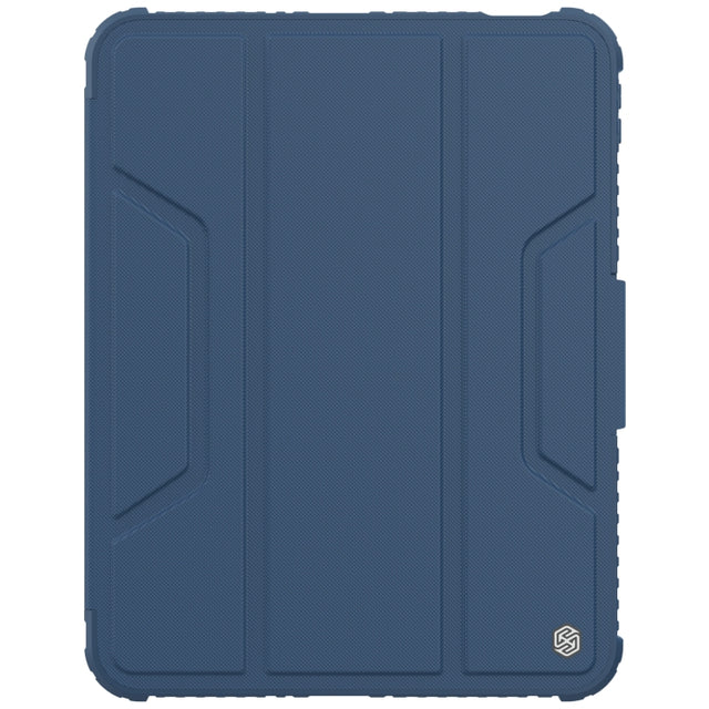 For iPad 2025 / 2022 NILLKIN Bumper Pro Leather Tablet Case(Blue)