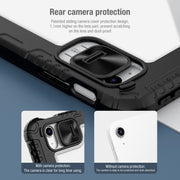 For iPad 2025 / 2022 NILLKIN Bumper Pro Leather Tablet Case(Blue)