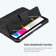 For iPad 2025 / 2022 NILLKIN Bumper Pro Leather Tablet Case(Blue)