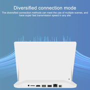 HSD1007A 10.1 inch Touch Screen All in One PC, RK3288 2GB+16GB Android 6.0, Plug:AU Plug(White)