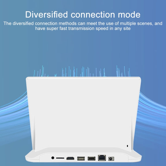 HSD1007A 10.1 inch Touch Screen All in One PC, RK3288 2GB+16GB Android 6.0, Plug:EU Plug(White)