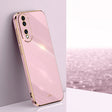 For Honor 70 XINLI Straight Edge 6D Electroplate TPU Phone Case(Cherry Purple) - Honor Cases by XINLI | Online Shopping South Africa | PMC TechLife | Buy Now Pay Later Mobicred