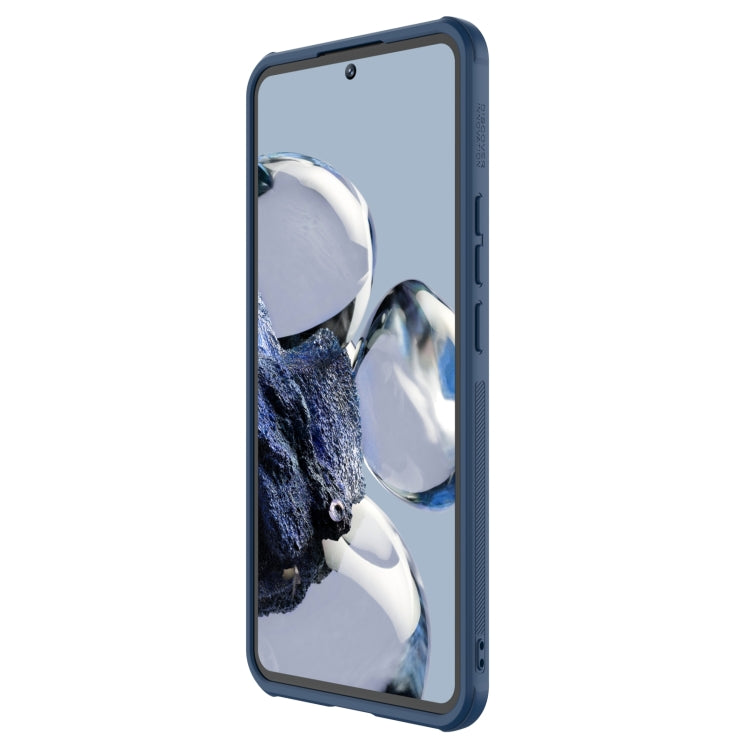 For Xiaomi 12T Pro NILLKIN PC + TPU Phone Case(Blue)