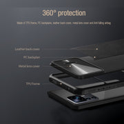 For Xiaomi 12T Pro NILLKIN PC + TPU Phone Case(Blue)