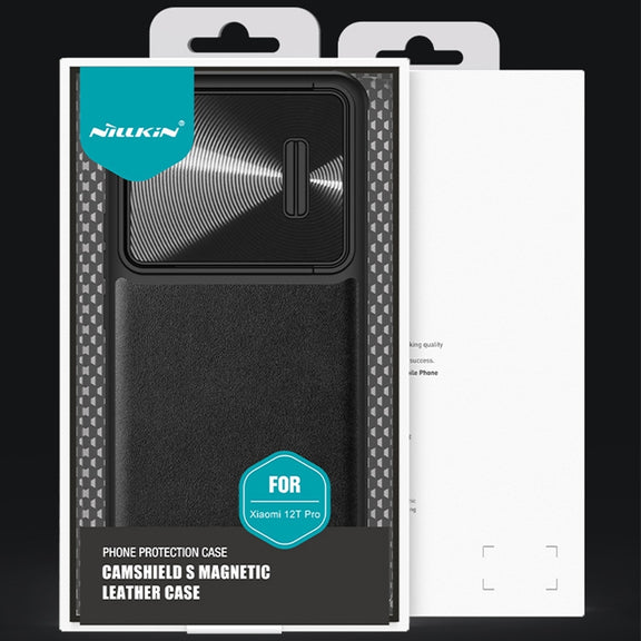 For Xiaomi 12T Pro NILLKIN PC + TPU Phone Case(Blue)