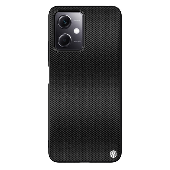 For Xiaomi Redmi Note 12 China NILLKIN Shockproof TPU + PC Textured Phone Case(Black)