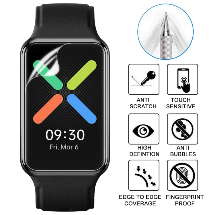 For OPPO Watch Free Soft Hydrogel Film Watch Screen Protector