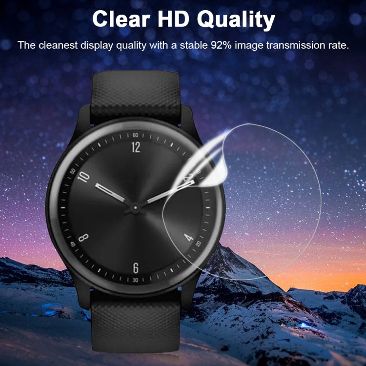 For Garmin Move Sport Soft Hydrogel Film Watch Screen Protector