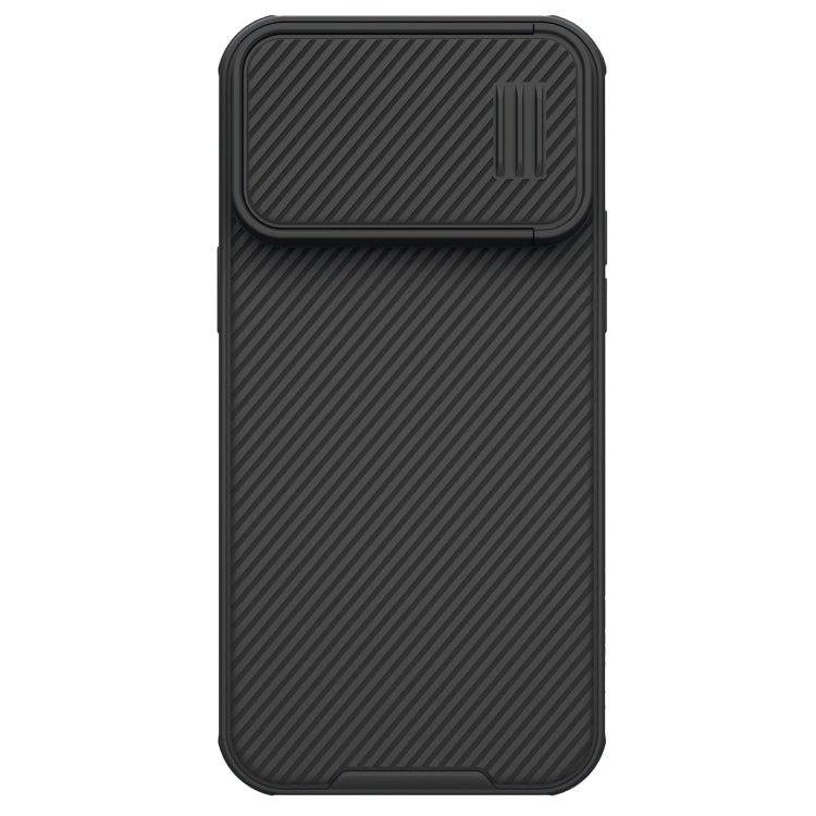 For iPhone 14 Pro Max NILLKIN CamShield S Magnetic Magsafe Case(Black)