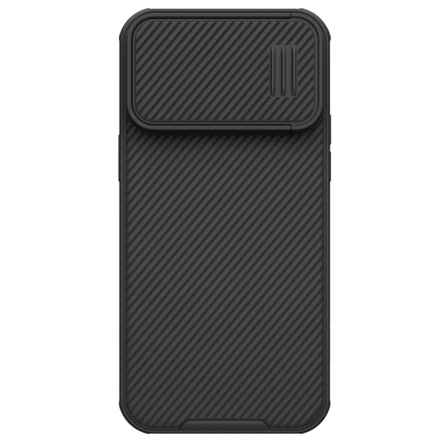For iPhone 14 Pro Max NILLKIN CamShield S Magnetic Magsafe Case(Black)