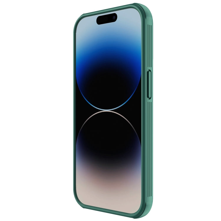 For iPhone 14 Pro Max NILLKIN CamShield S Magnetic Magsafe Case(Green)