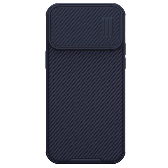 For iPhone 14 Pro Max NILLKIN CamShield S Magnetic Magsafe Case(Royal Blue)