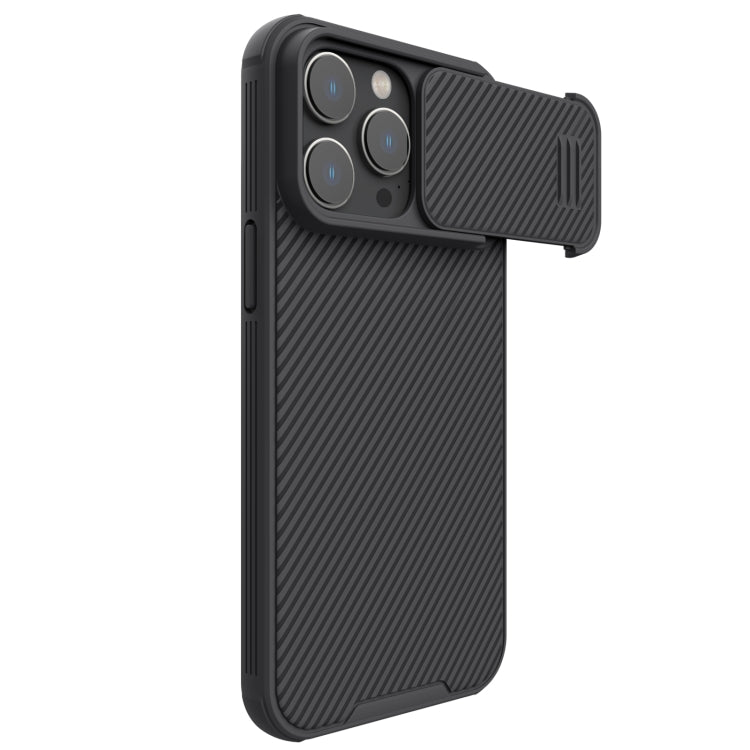 For iPhone 14 Pro Max NILLKIN CamShield S PC Phone Case(Black)