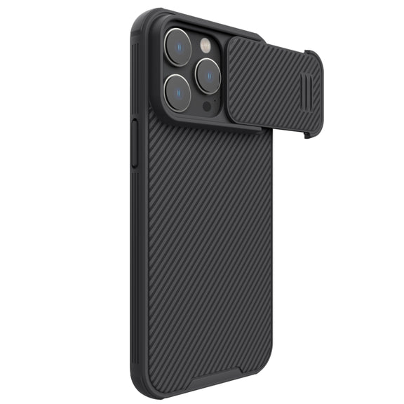 For iPhone 14 Pro Max NILLKIN CamShield S PC Phone Case(Black)