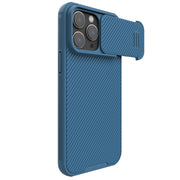 For iPhone 14 Pro Max NILLKIN CamShield S PC Phone Case(Blue)
