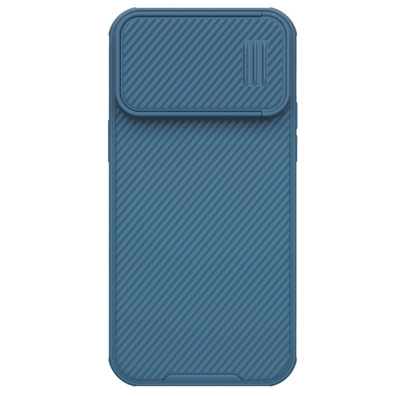 For iPhone 14 Pro Max NILLKIN CamShield S PC Phone Case(Blue)