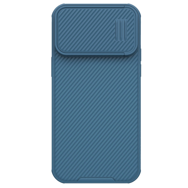 For iPhone 14 Pro Max NILLKIN CamShield S PC Phone Case(Blue)